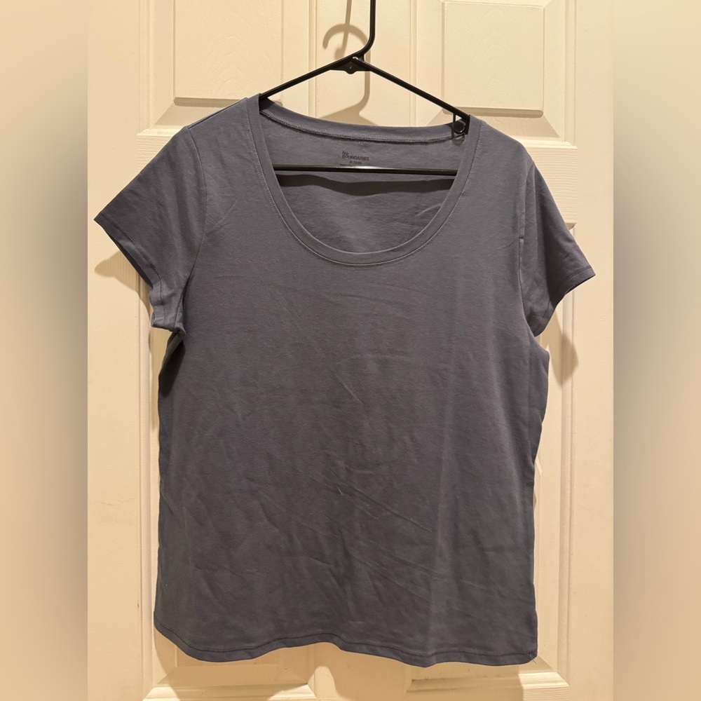 No Boundaries Scoop Tee Size XL (16-18)